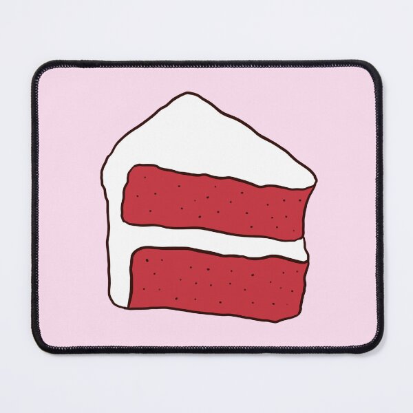 Item preview, Cute Velvet cake illustration designed and sold by Yarafantasyart.
