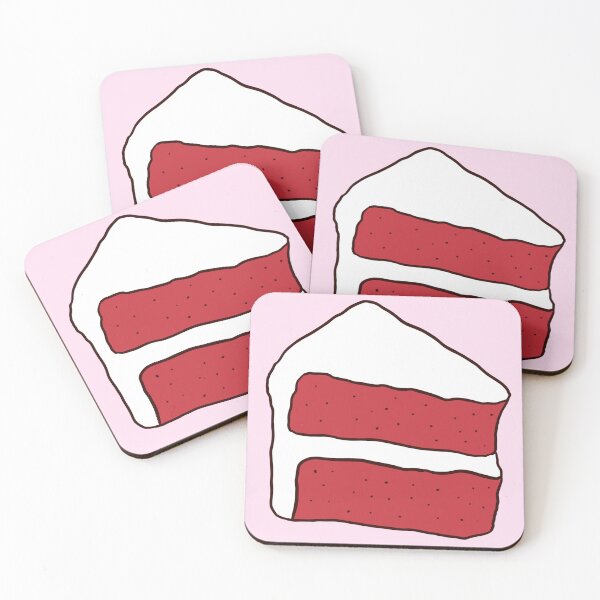 Item preview, Cute Velvet cake illustration  designed and sold by Yarafantasyart.