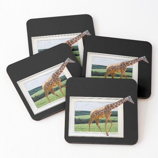 Item preview,  giraffe in frame with 3D effect designed and sold by borabiii.