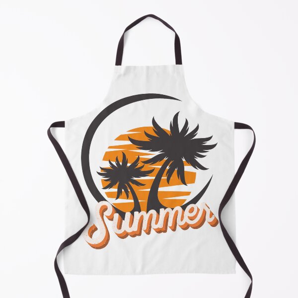 Item preview, Orange Illustration Sunset Beach Summer Cute Designs designed and sold by ChromaMyst.
