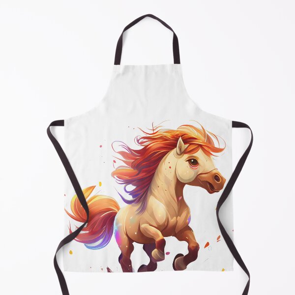 Item preview, Cute Colorful Cartoon Norwegian Kawaii Fjord Horse - Horses 24 designed and sold by MLArtifex.
