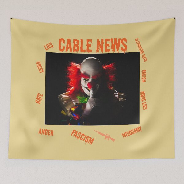 Item preview, CABLE NEWS AND COMMENTARY designed and sold by TechLaughs.