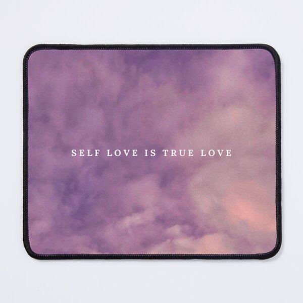 Item preview, self love is true love sky aesthetic retro that girl manifestation illustration colorful purple aura designed and sold by Anavrisss.