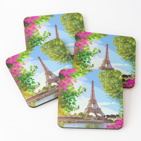 Item preview, Eiffel Tower Watercolor designed and sold by Mano-World.