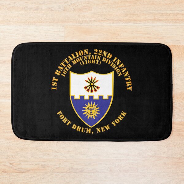 Item preview, Army - 1st Bn 22nd Infantry - 10th MTN Div - Ft Drum NY designed and sold by Military Insignia Products.