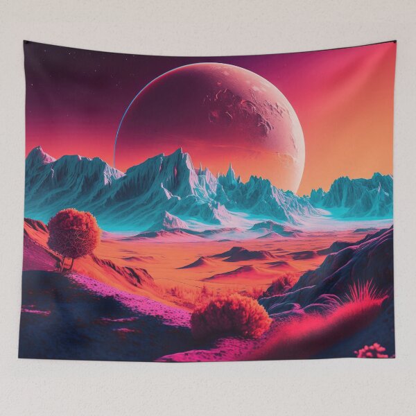 Item preview, Galactic Dreams: A Synthwave Adventure designed and sold by Mullet Monkey.