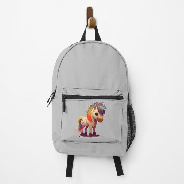 Item preview, Cute Colorful Cartoon Norwegian Kawaii Fjord Horse - Horses 25 designed and sold by MLArtifex.