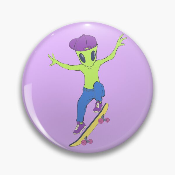 Item preview, Skating Alien designed and sold by SilentWill94.