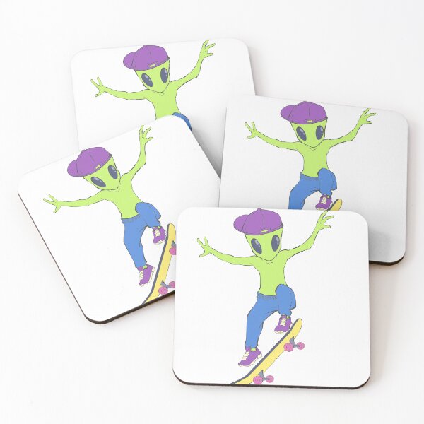 Item preview, Skating Alien designed and sold by SilentWill94.