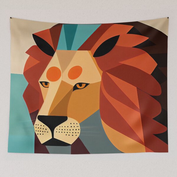 Item preview, Lion kin ,modernism,contemporanean art designed and sold by OriginalDSNG.