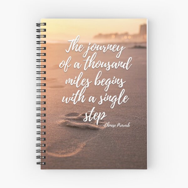 Item preview, Journey of Thousand Miles | Travel Quote designed and sold by Travel Planet.