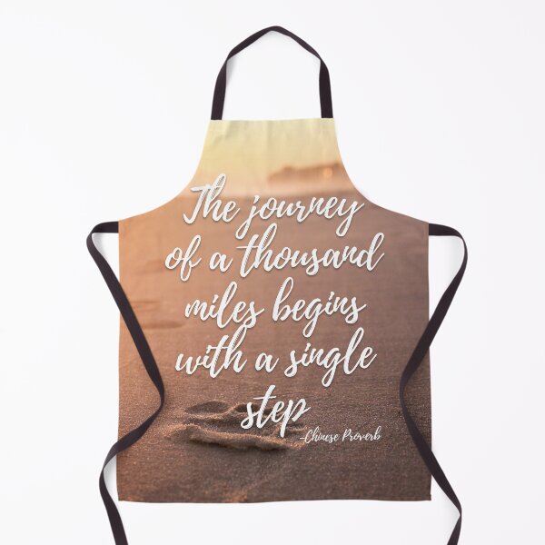 Item preview, Journey of Thousand Miles | Travel Quote designed and sold by Travel Planet.