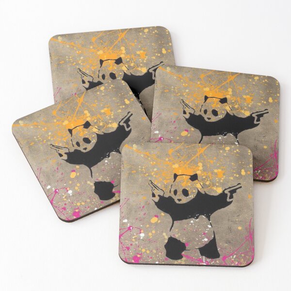Item preview, Panda with Guns by Banksy designed and sold by Sameart ⭐⭐⭐⭐⭐.