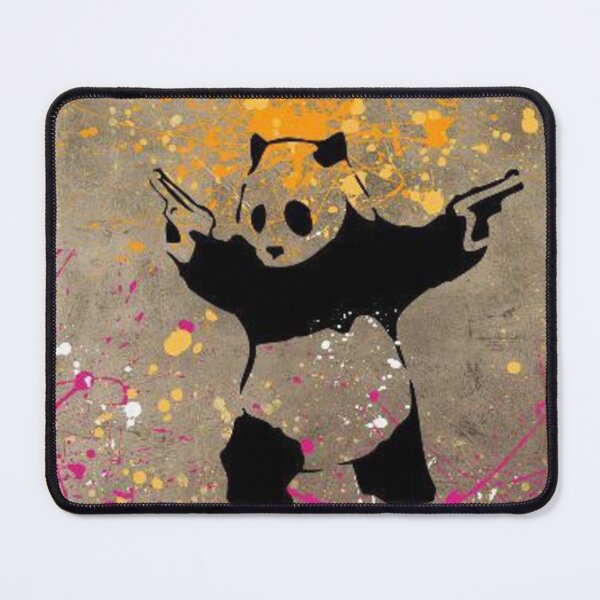 Item preview, Panda with Guns by Banksy designed and sold by Sameart ⭐⭐⭐⭐⭐.