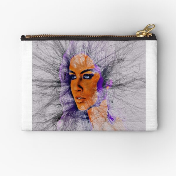 Look into My Eyes by M.A Zipper Pouch
