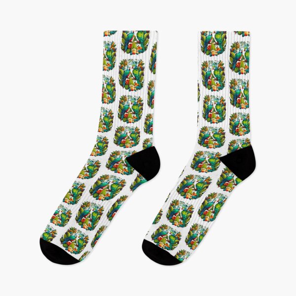 Item preview, Tropical Birds in Paradise colorful illustration designed and sold by Gerald Waters.