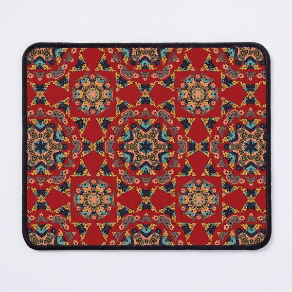 Item preview, Colorful Ethnic Indian Floral pattern - IC001 designed and sold by Art-by-Geoff.
