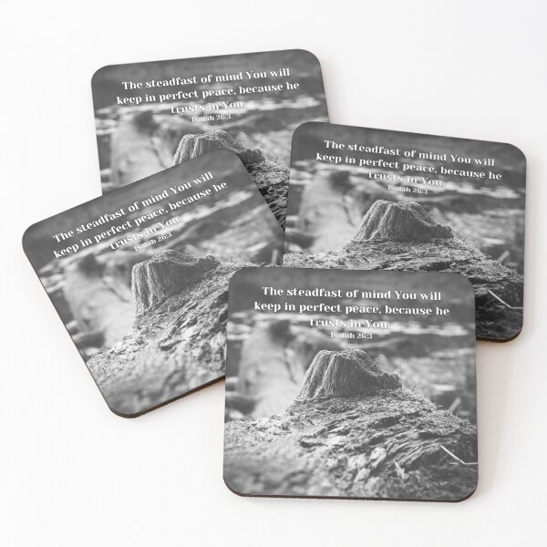 Item preview, The steadfast of mind You will keep in perfect peace, Isaiah 26:3 V2 designed and sold by Family Journey with God.