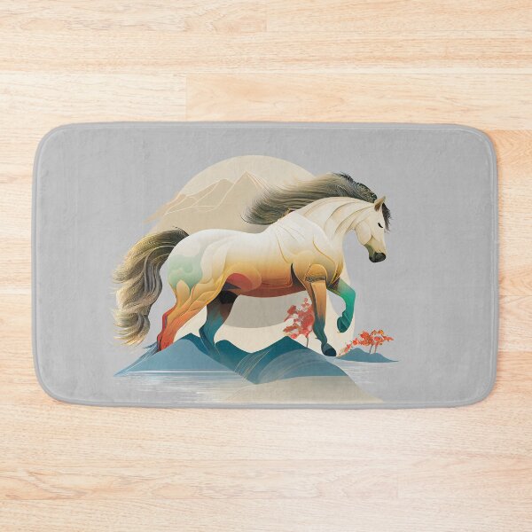 Item preview,  Colorful cartoon Norwegian Fjord Horse - Horses 26 designed and sold by MLArtifex.