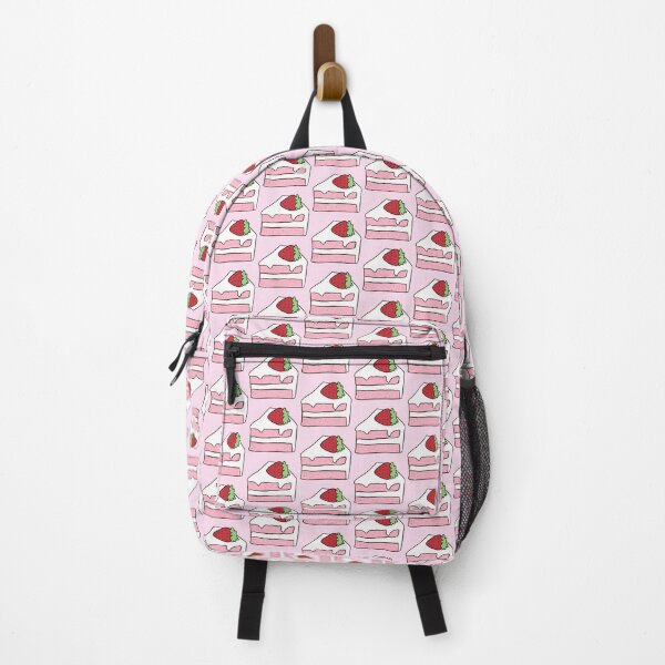 Item preview, Cute strawberry cake illustration designed and sold by Yarafantasyart.
