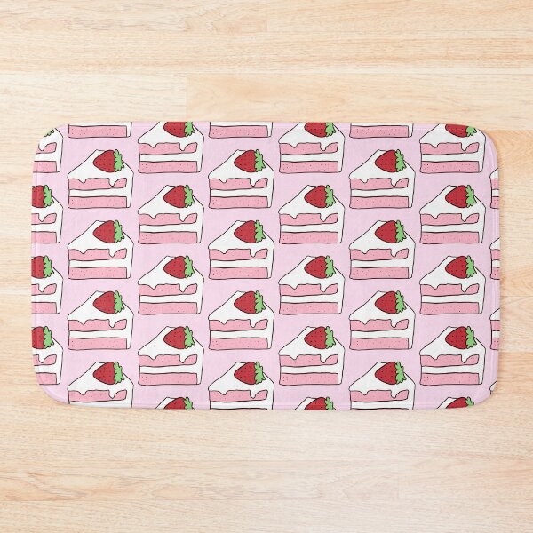 Item preview, Cute strawberry cake illustration  designed and sold by Yarafantasyart.