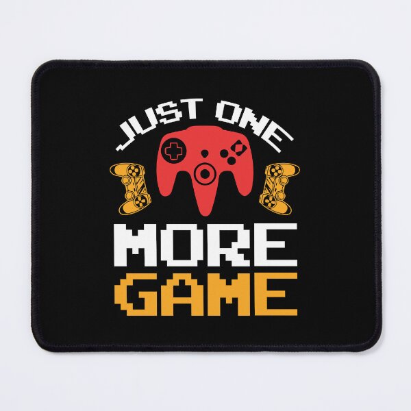 Item preview, JUST ONE MORE GAME designed and sold by SticerOcean.