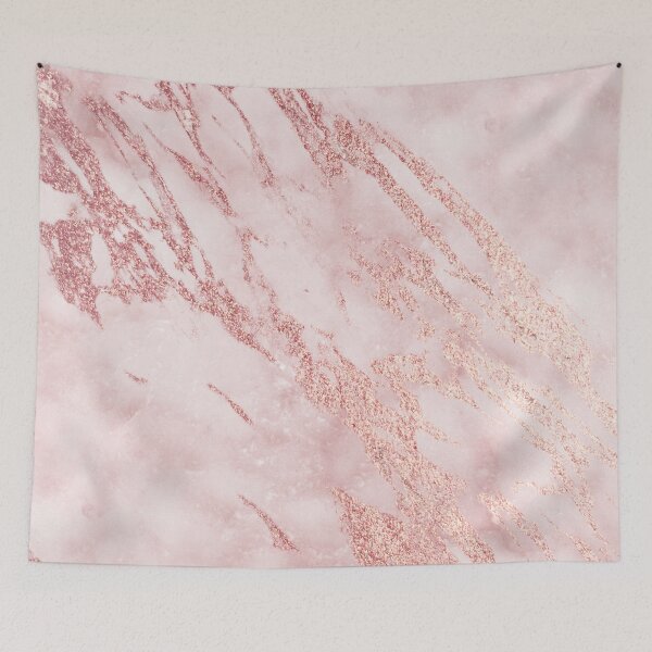 Item preview, Pink and rose gold marble designed and sold by RoseAesthetic.