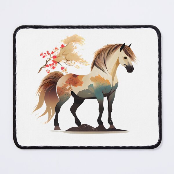 Item preview, Colorful Cartoon Norwegian Fjord Horse (Japanese Character Style) - Horses 27 designed and sold by MLArtifex.