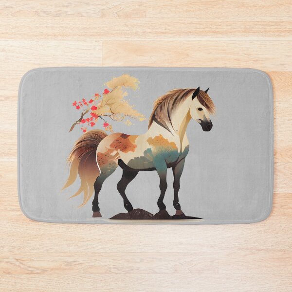 Item preview, Colorful Cartoon Norwegian Fjord Horse (Japanese Character Style) - Horses 27 designed and sold by MLArtifex.