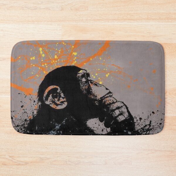 Aperçu de l'œuvre Singe Penseur par Banksy créée et vendue par Sameart ⭐⭐⭐⭐⭐.