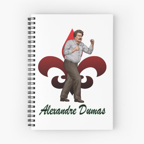 Item preview, Alexandre Dumas designed and sold by Write-N-Fight.
