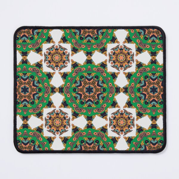 Item preview, Colorful Ethnic Indian Floral pattern - IC003 designed and sold by Art-by-Geoff.