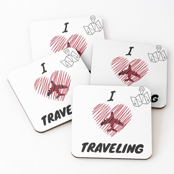 Item preview, I love traveling designed and sold by TheWondrousShop.