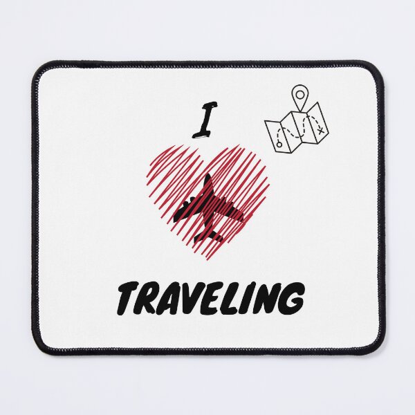 Item preview, I love traveling designed and sold by TheWondrousShop.