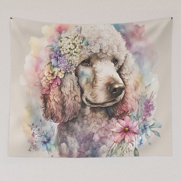 Item preview, Boho Spring  Standard Poodle designed and sold by Mumzy2many.