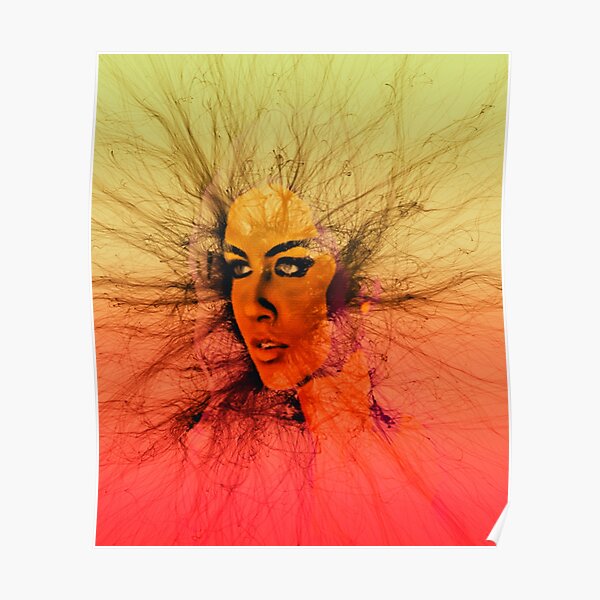 Look into My Eyes Sunset Poster