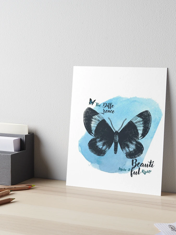 Butterfly Art, Be You Tiful Sign, Butterfly Print, Chalkboard Art,  Butterfly Decor, Chalk Art, Beyoutiful, You Are Beautiful, Inspiration -   Canada