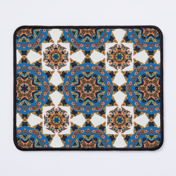 Item preview, Colorful Ethnic Indian Floral pattern - IC004 designed and sold by Art-by-Geoff.