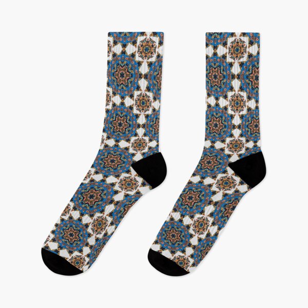 Item preview, Colorful Ethnic Indian Floral pattern - IC004 designed and sold by Art-by-Geoff.