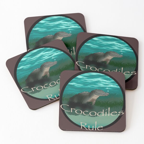 Item preview, Crocodiles Rule designed and sold by IronGator.