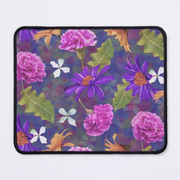 Item preview, Gerberas and Carnations Seamless Pattern Design designed and sold by Tina Veenstra.