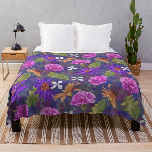 Item preview, Gerberas and Carnations Seamless  Pattern Design  designed and sold by Tina Veenstra.
