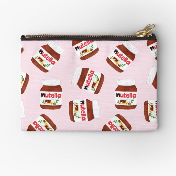 Nutella Forever - Scatter - Pink Zipper Pouch