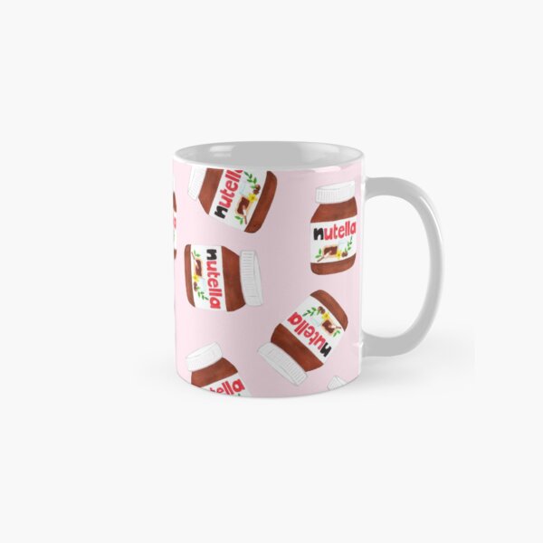 Nutella Forever - Scatter - Pink Classic Mug