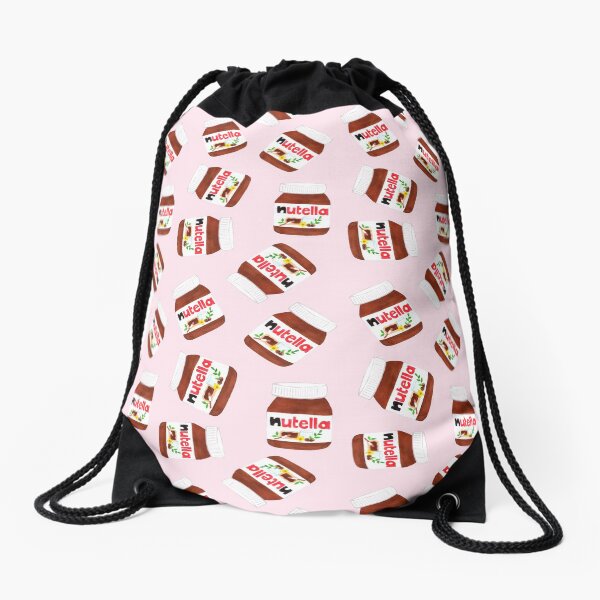 Nutella Forever | Scatter | Pink Drawstring Bag
