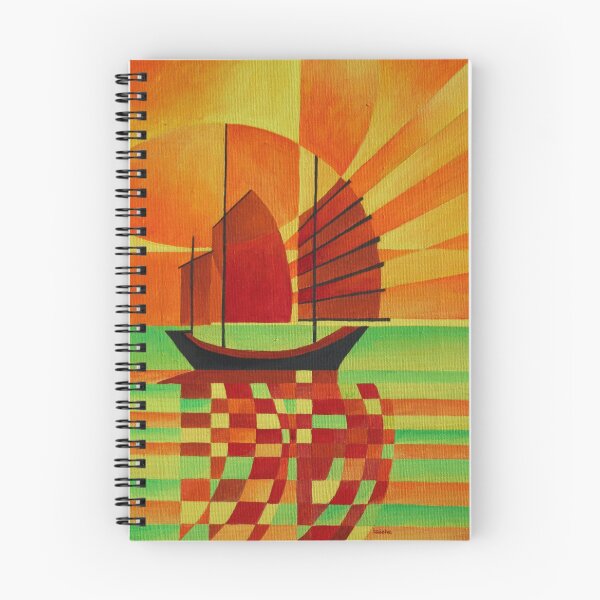Item preview, Junk on Sea of Green Cubist Abstract designed and sold by taiche.