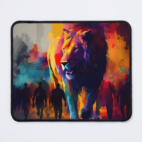 Item preview, Protest March - Lion designed and sold by AgitProPrints.
