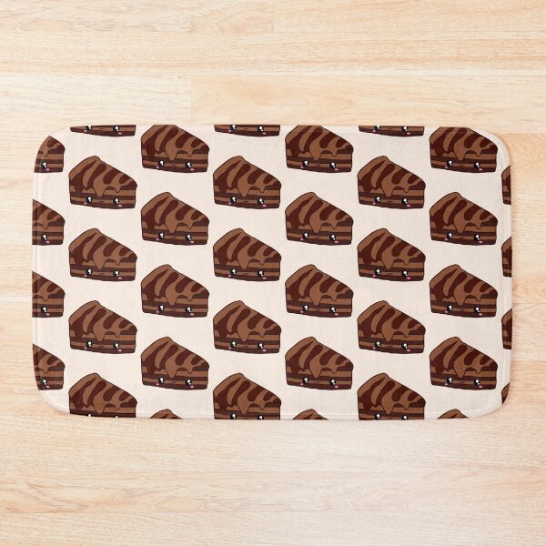 Item preview, Kawaii chocolate cake illustration  designed and sold by Yarafantasyart.