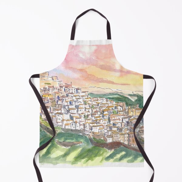 Item preview, Rocca Imperiale City Italy on Rocks with Hohenstaufen Castle designed and sold by artshop77.