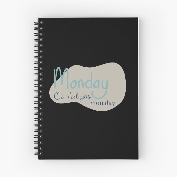 Item preview, Monday Ce N'est Pas Mon Day designed and sold by DonneeCreations.